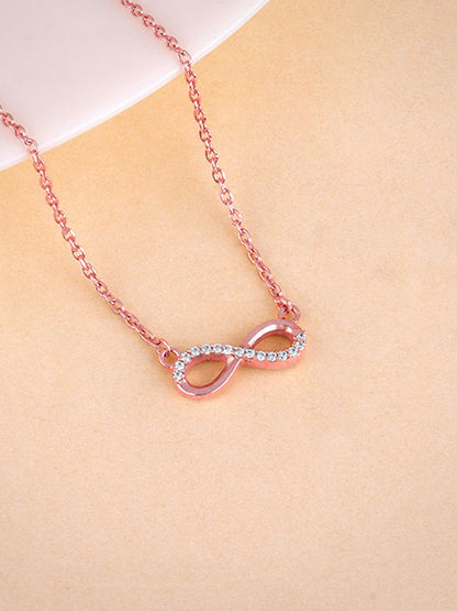 Rose Gold Infinia Necklace