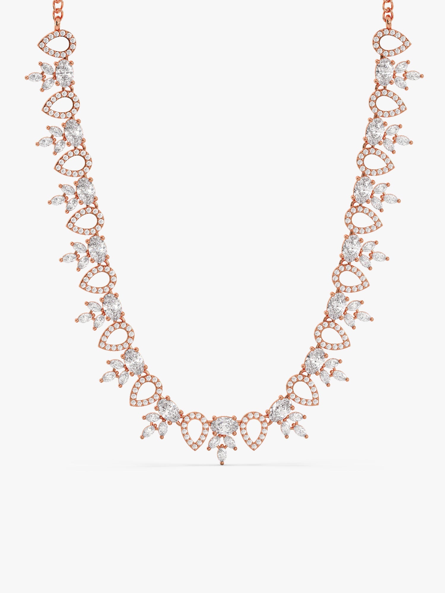 Rose Gold Petalo Necklace