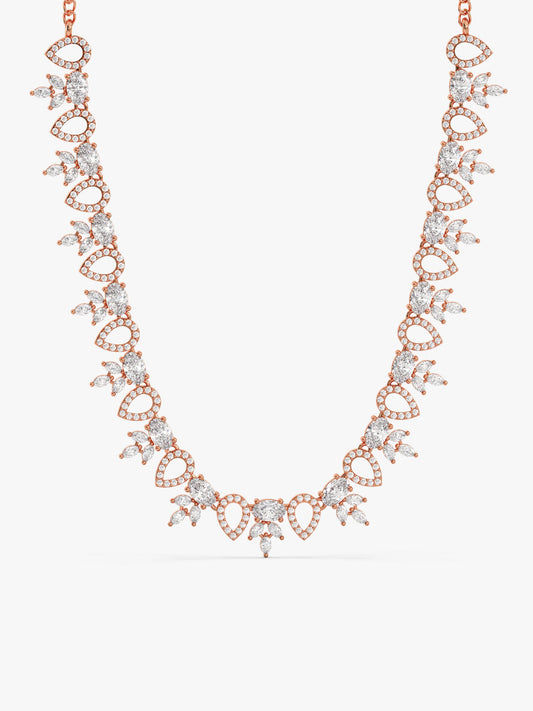 Rose Gold Petalo Necklace