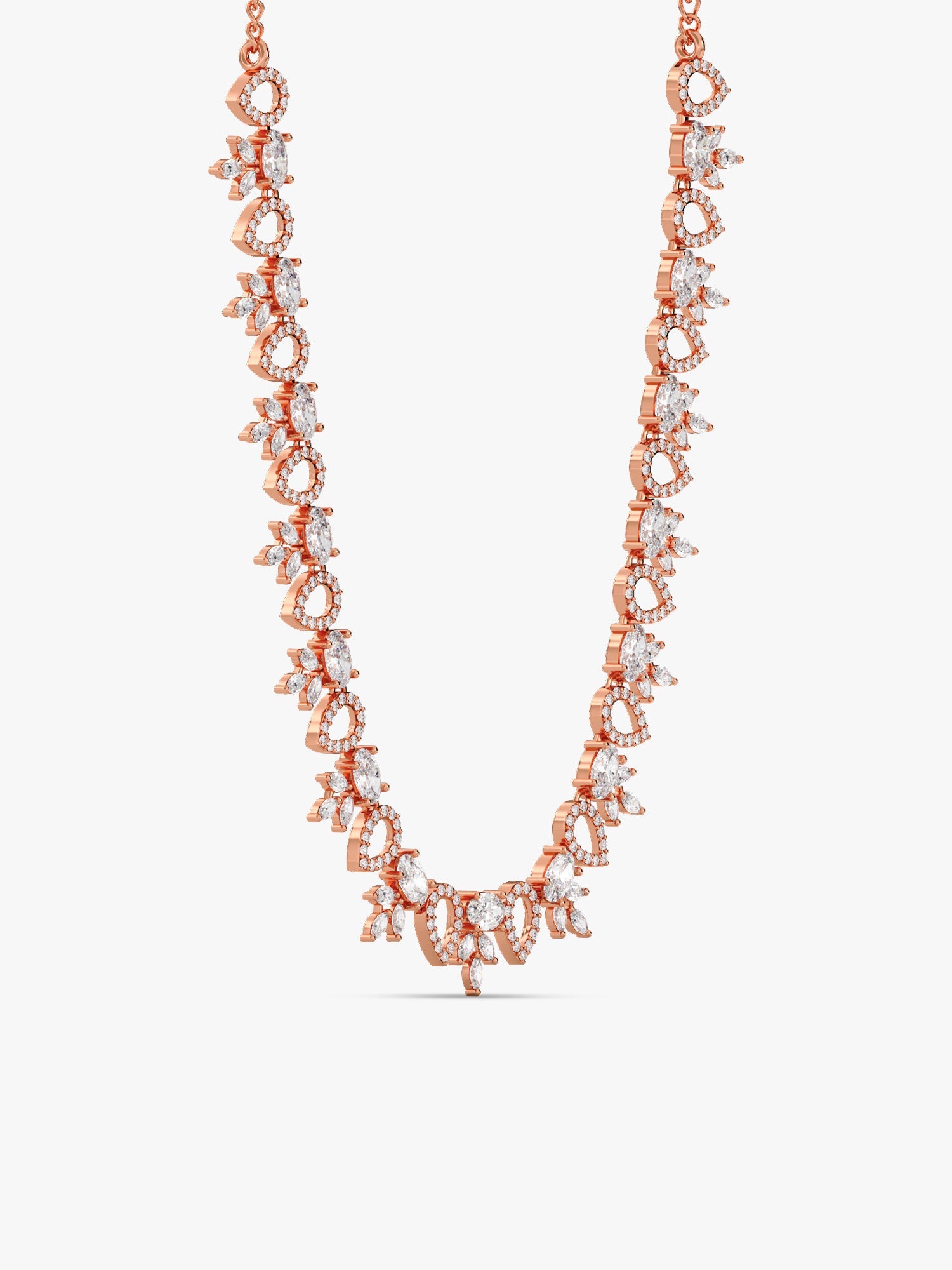 Rose Gold Petalo Necklace