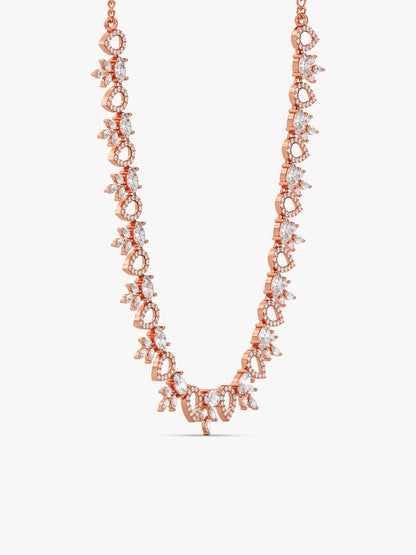 Rose Gold Petalo Necklace