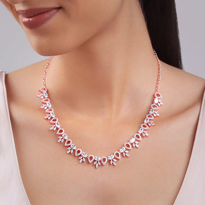 Rose Gold Petalo Necklace
