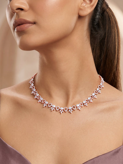 Rose Gold Petalo Necklace