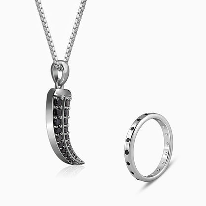 Black Rhodium Bold Set For Him