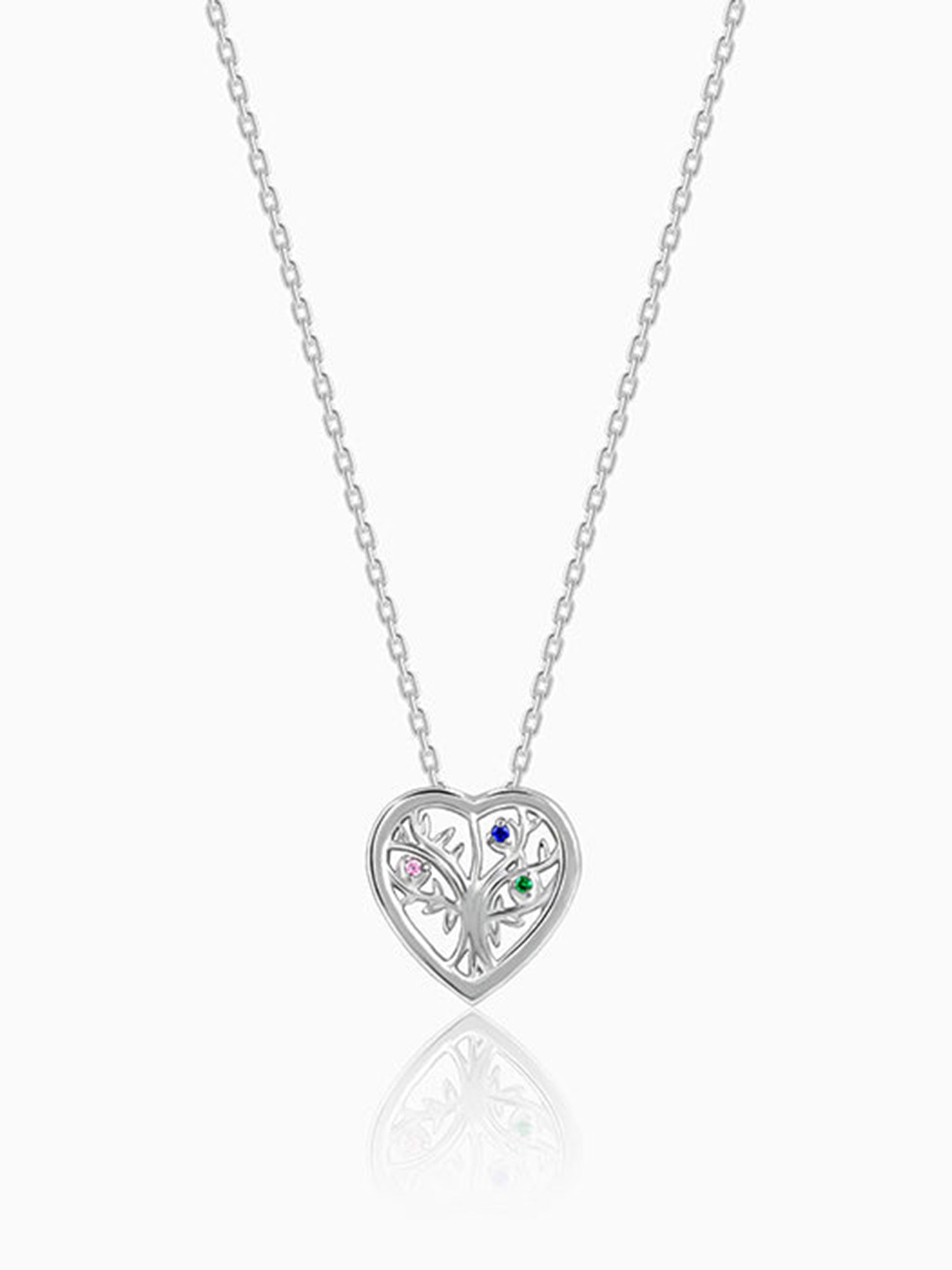 Silver Rooted in Her Necklace