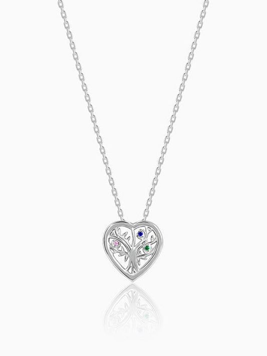 Silver Rooted in Her Necklace