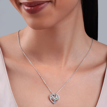 Silver Rooted in Her Necklace