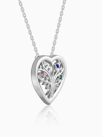 Silver Rooted in Her Necklace