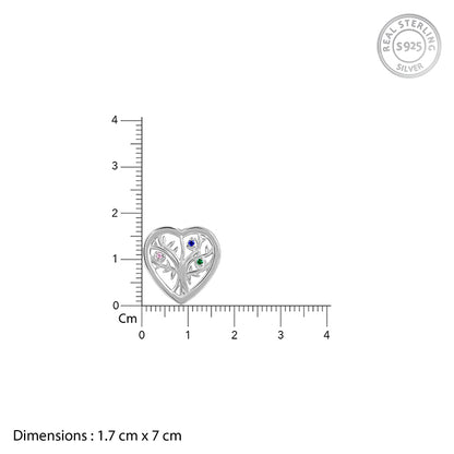 Silver Rooted in Her Necklace