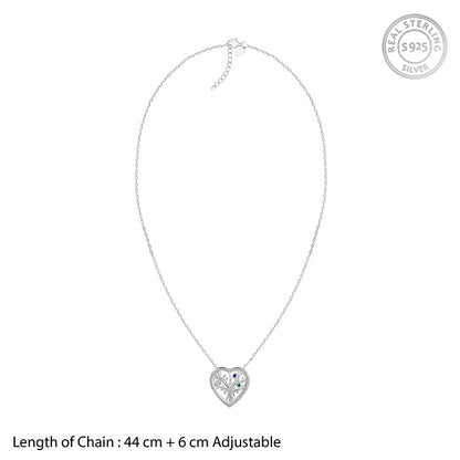 Silver Rooted in Her Necklace