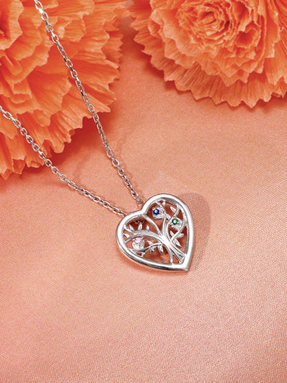 Silver Rooted in Her Necklace