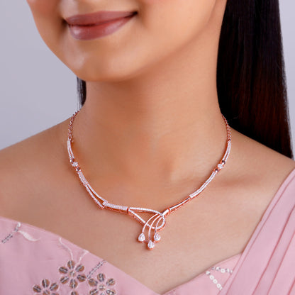 Rose Gold Elegant Elixir Necklace