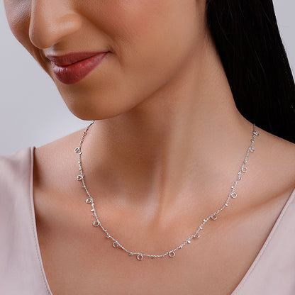 Silver Deserving Beauty Necklace