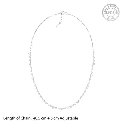 Silver Deserving Beauty Necklace