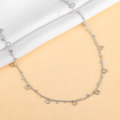 Silver Deserving Beauty Necklace