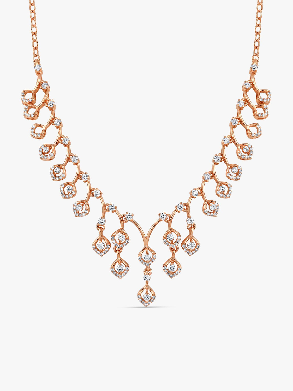 Rose Gold Gloria Necklace