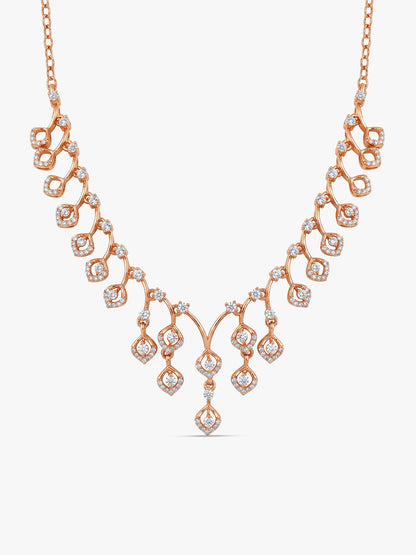 Rose Gold Gloria Necklace
