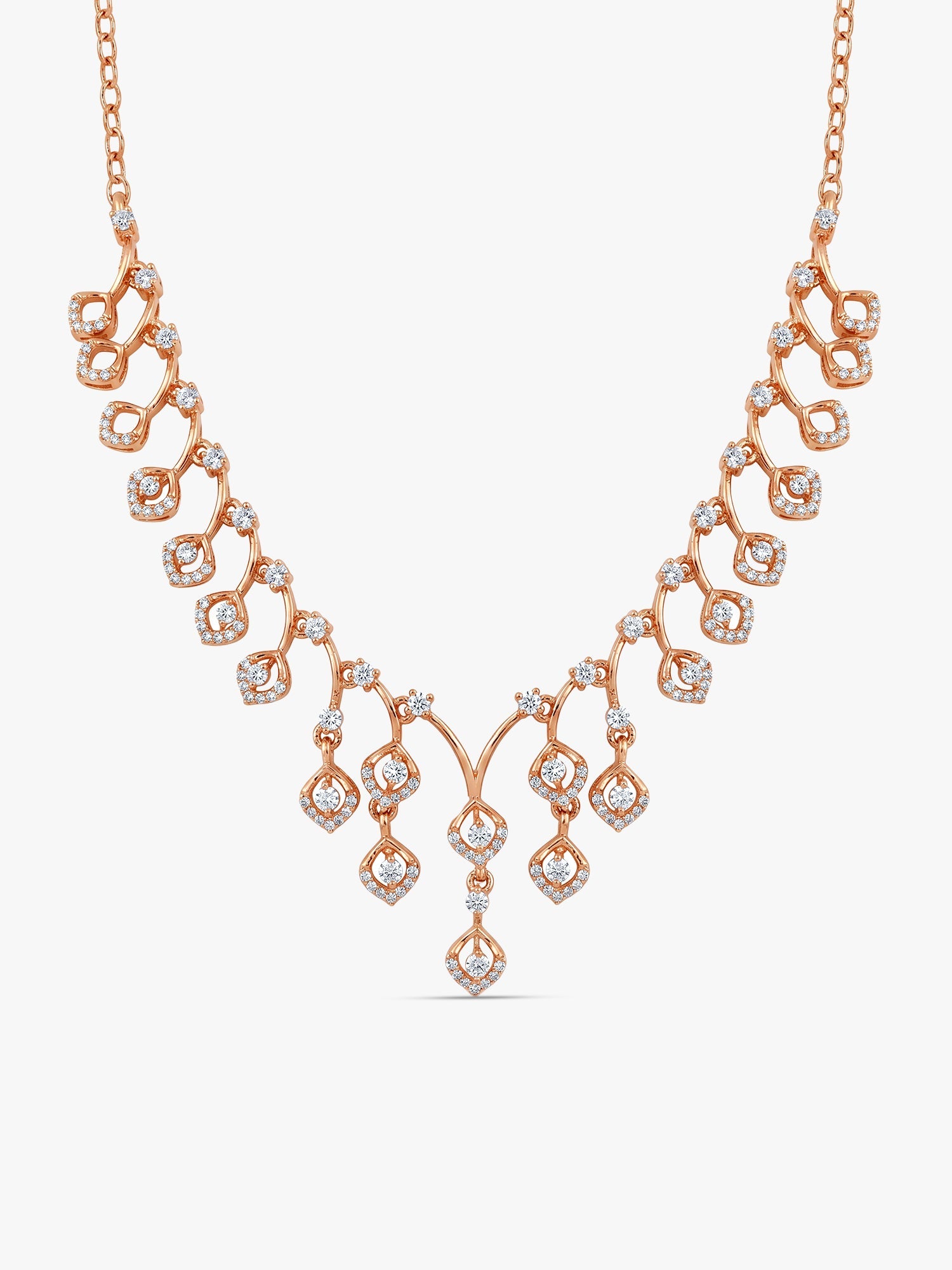 Rose Gold Gloria Necklace