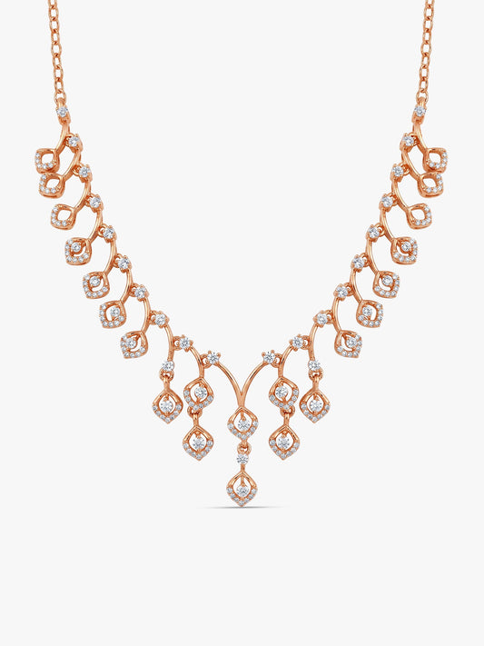 Rose Gold Gloria Necklace