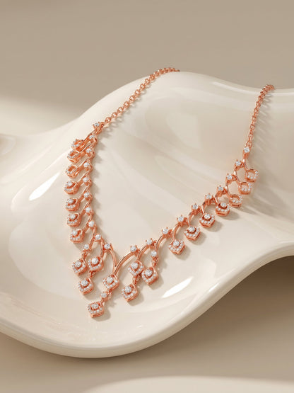 Rose Gold Gloria Necklace
