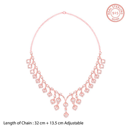 Rose Gold Gloria Necklace