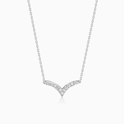 Silver Avya Necklace- silver necklace for women