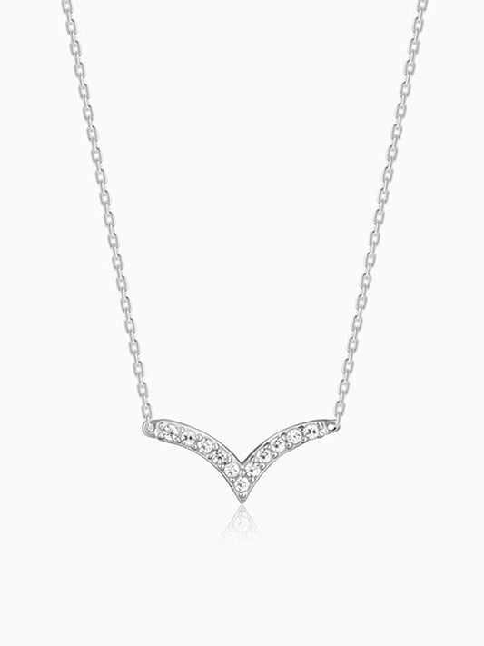 Silver Avya Necklace