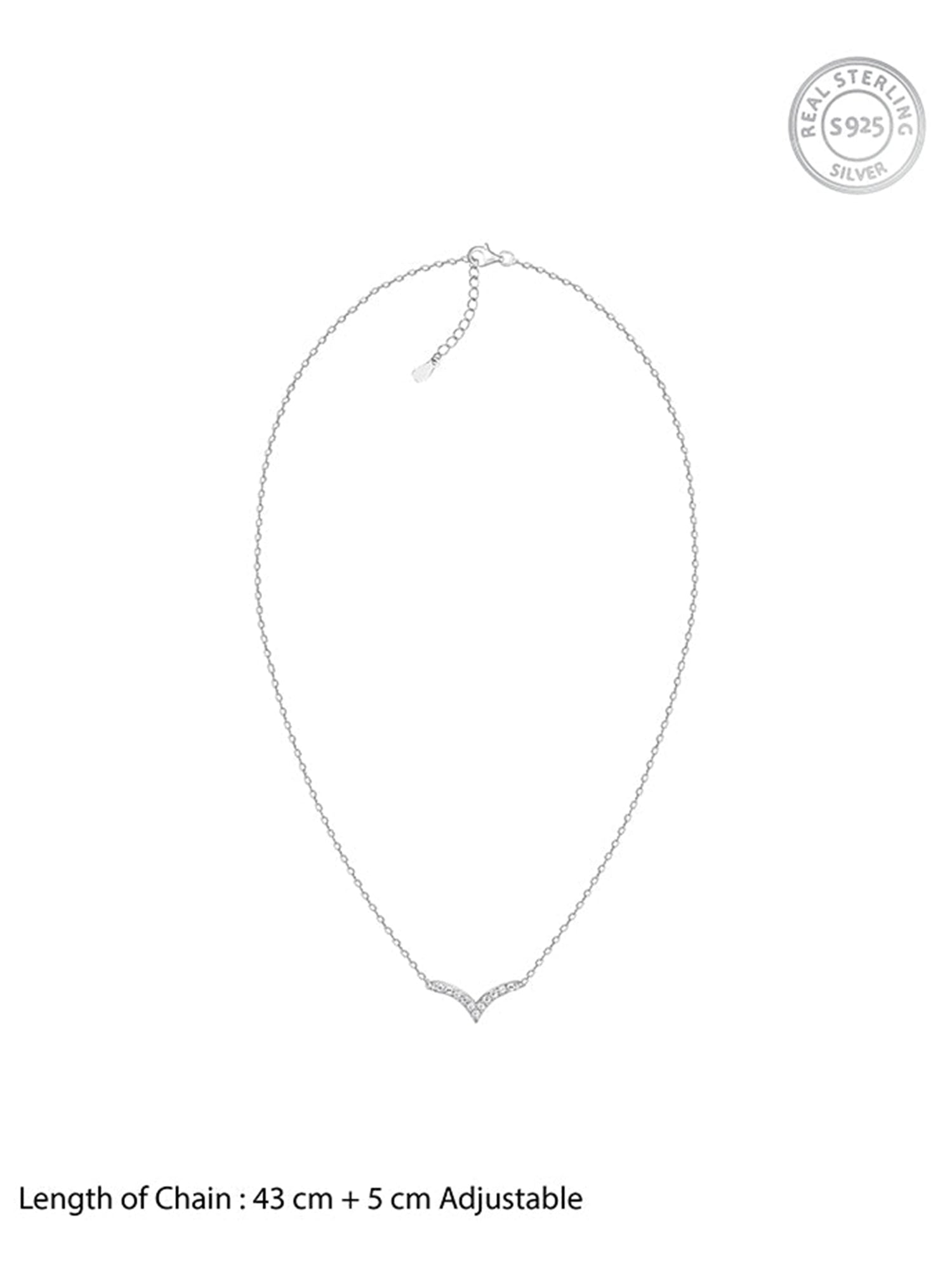 Silver Avya Necklace