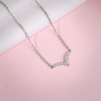 Silver Avya Necklace