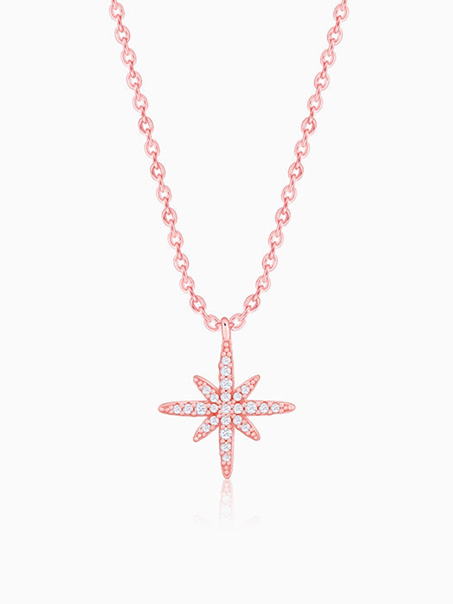 Rose Gold Twinkling Celestial Necklace