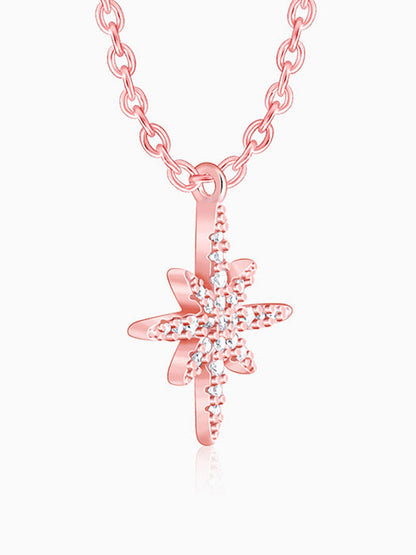Rose Gold Twinkling Celestial Necklace
