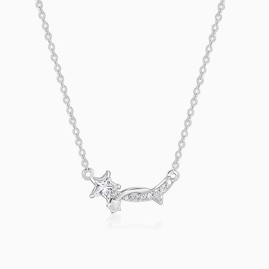 Silver Celestial Star Necklace