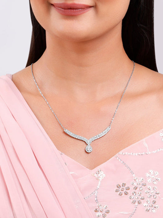 Silver Keira Necklace