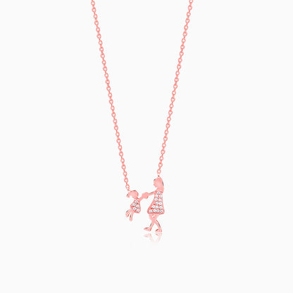 Rose Gold Always Us Necklace- rose gold necklace for women