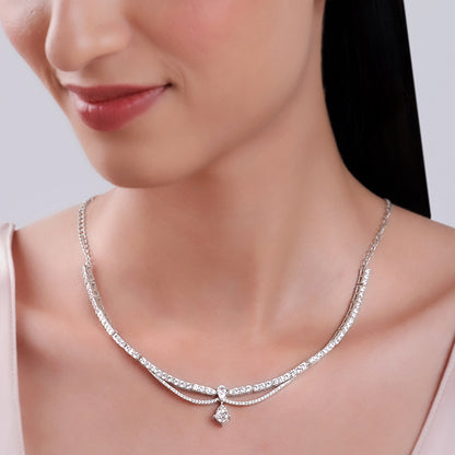 Silver Eva Necklace