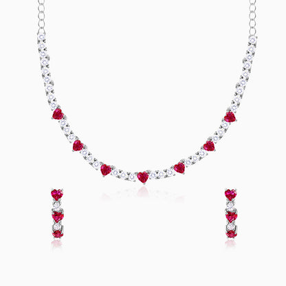 Silver Crimson Crush Set