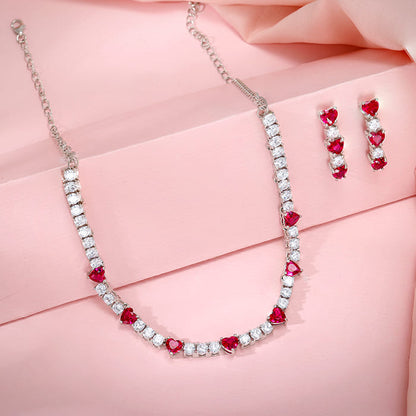 Silver Crimson Crush Set