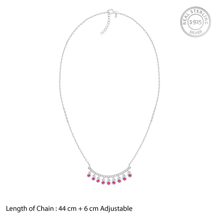 Silver Gracetastic Necklace- silver necklace for women