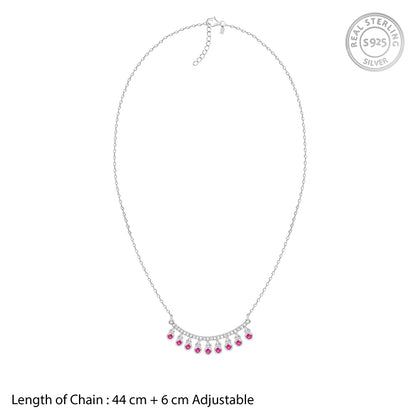 Silver Gracetastic Necklace- silver necklace for women