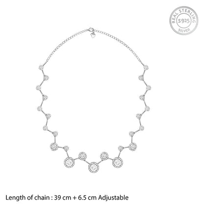 Silver Talia Necklace