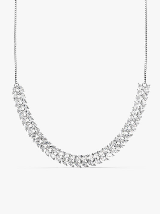 Silver Joan Choker Necklace