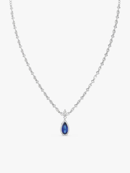 Silver Ivy Necklace