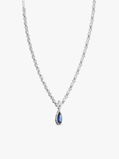 Silver Ivy Necklace
