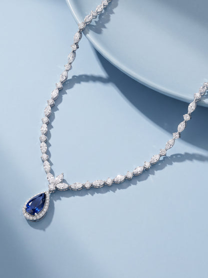 Silver Ivy Necklace
