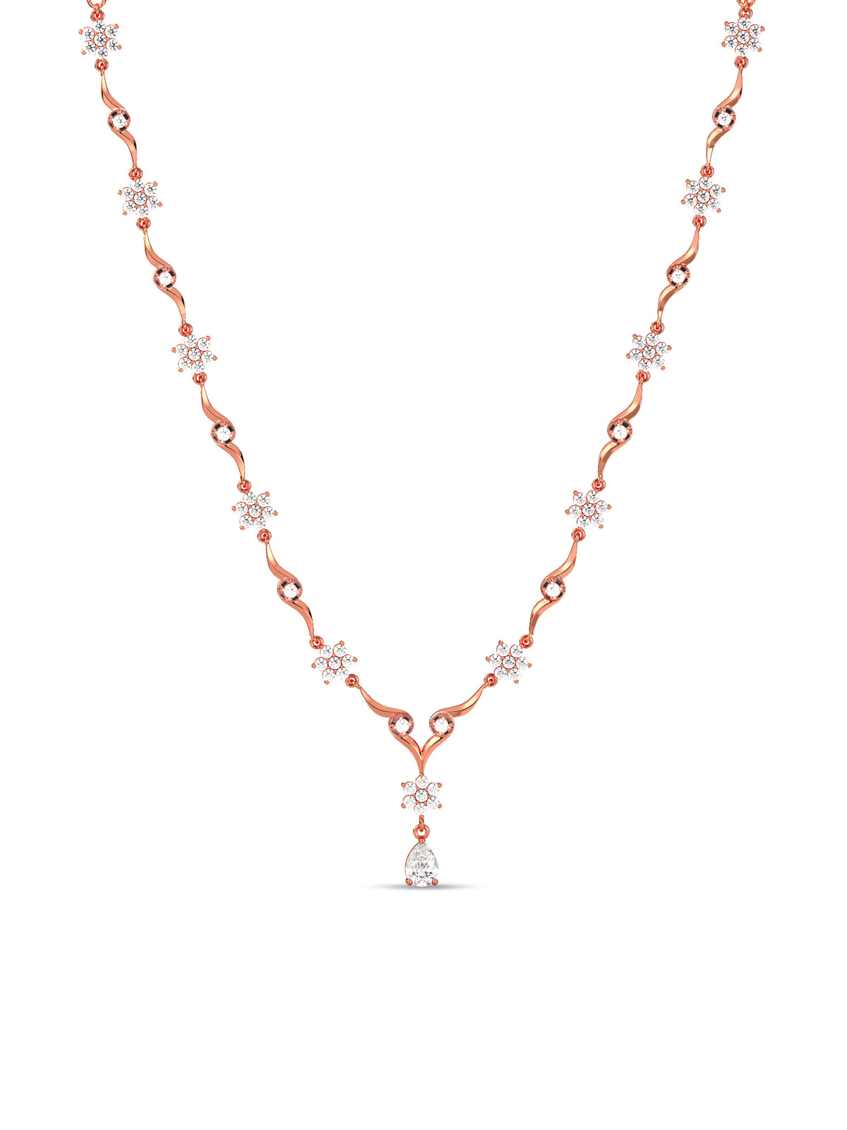 Rose Gold Hilary Necklace