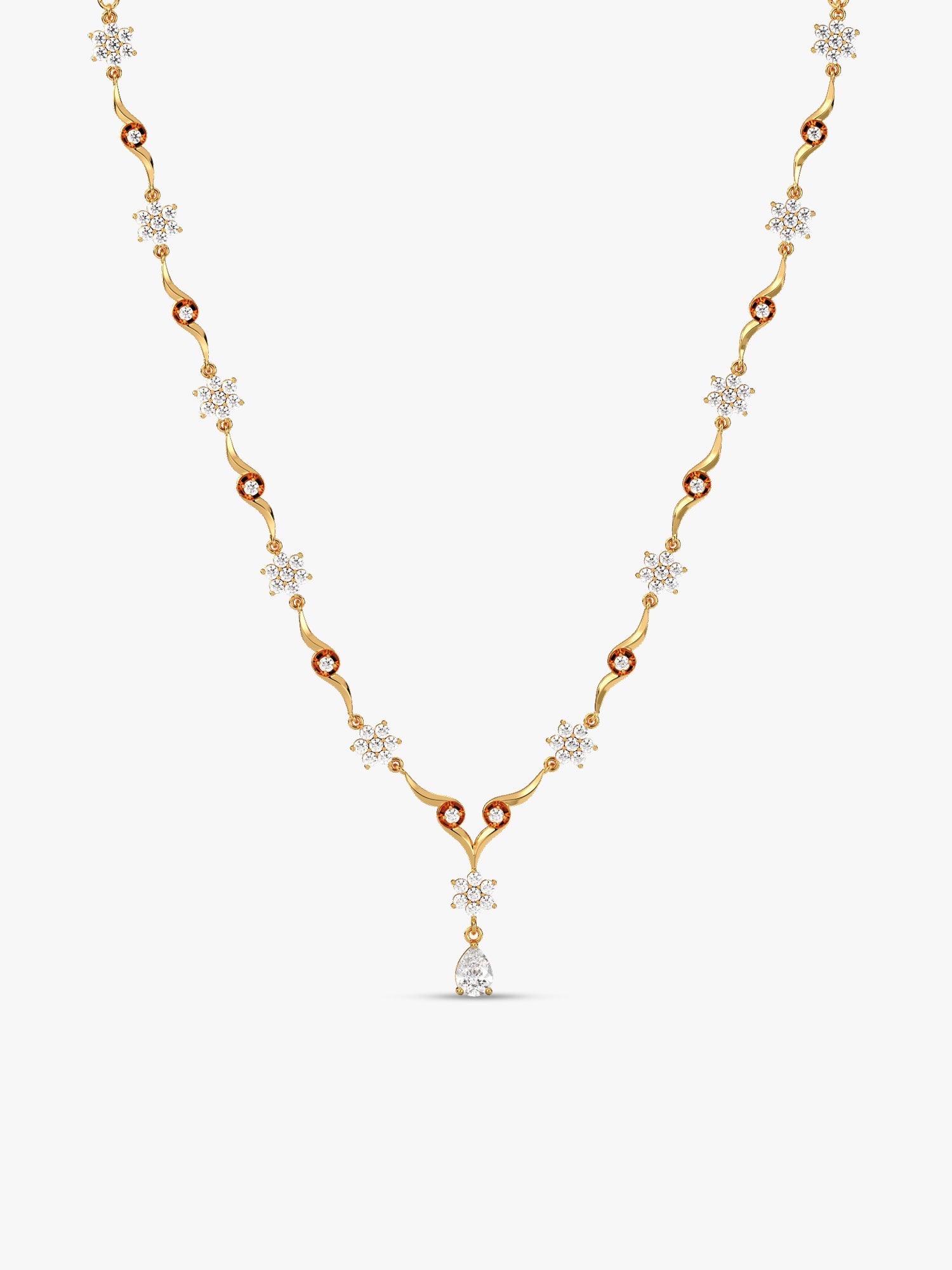 Rose Gold Hilary Necklace