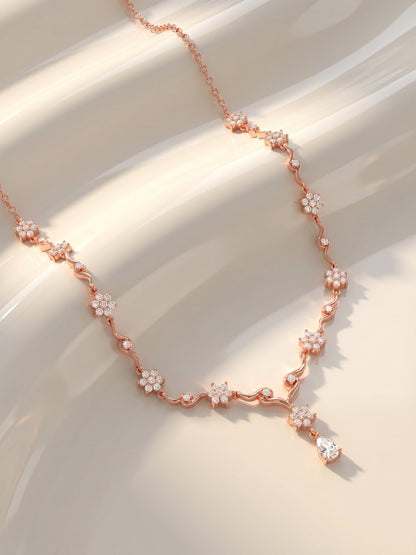 Rose Gold Hilary Necklace