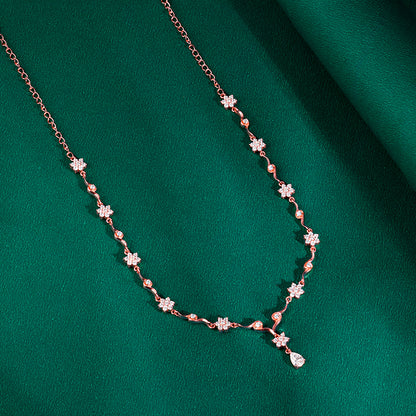 Rose Gold Hilary Necklace