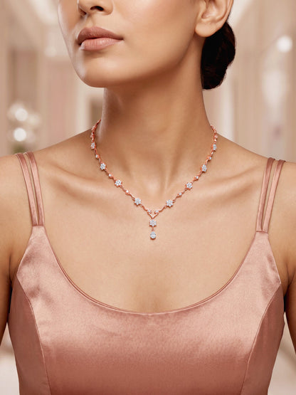 Rose Gold Hilary Necklace