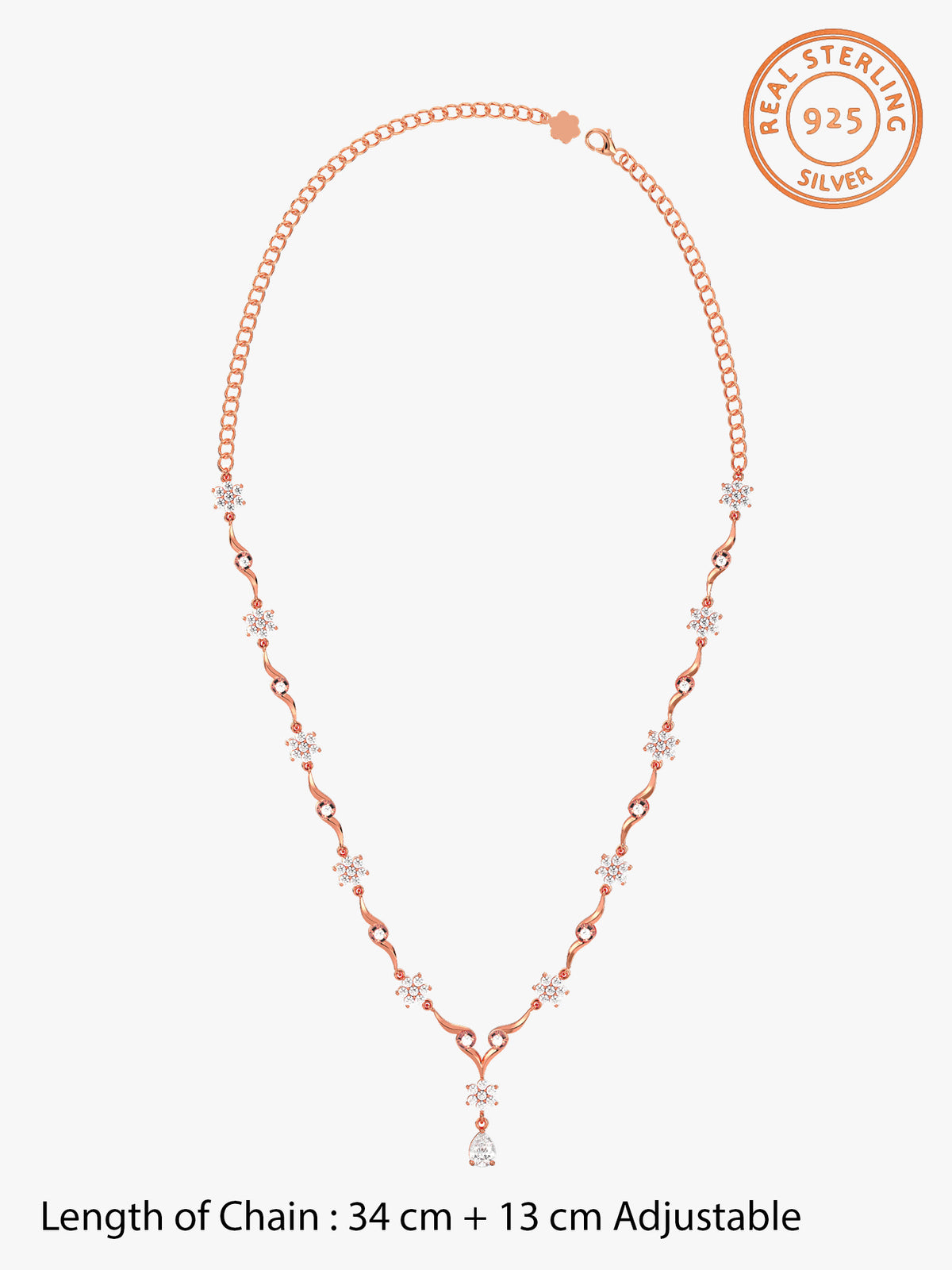 Rose Gold Hilary Necklace